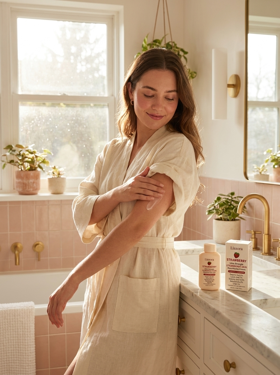 Lifestyle — Applying Cream
